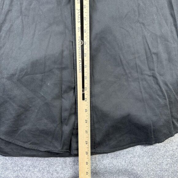 Buck Mason Shirt Mens Large Black Short Sleeve Button Up Pocket Collared Casual - Picture 9 of 10